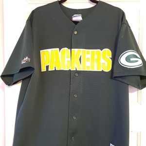 Green Bay Packers Baseball Jersey